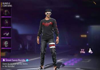 Free Fire Max में Street Savvy Bundle पाने का मौका, Daily Special सेक्शन से हाफ रेट में करें Claim