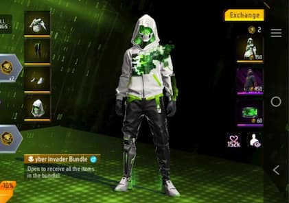 Free Fire Max में फ्री मिल रहा Cyber Invader Bundle, Cyber Ring इवेंट से करें Claim