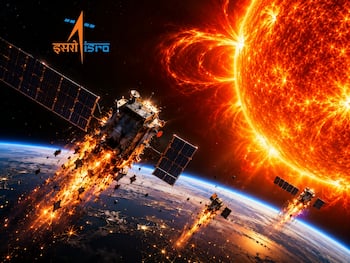 सूरज की वजह से धरती पर गिर रहे पुराने सैटेलाइट! ISRO ने किया बड़ा खुलासा