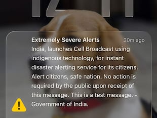Got an “Extremely Severe Alert” on your phone? Here’s why the government sent it