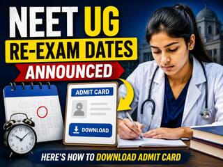 NEET UG 2026 re-exam date announced after leak row, admit cards on June 14: How to download