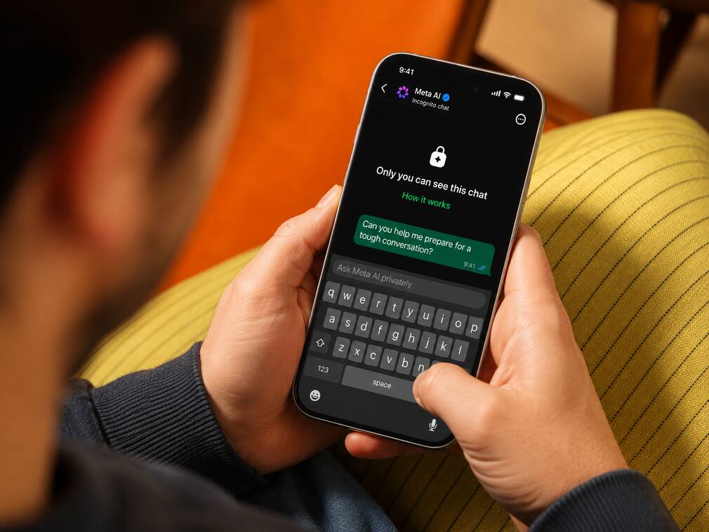 WhatsApp gets Chrome-like Incognito Mode for Meta AI chats