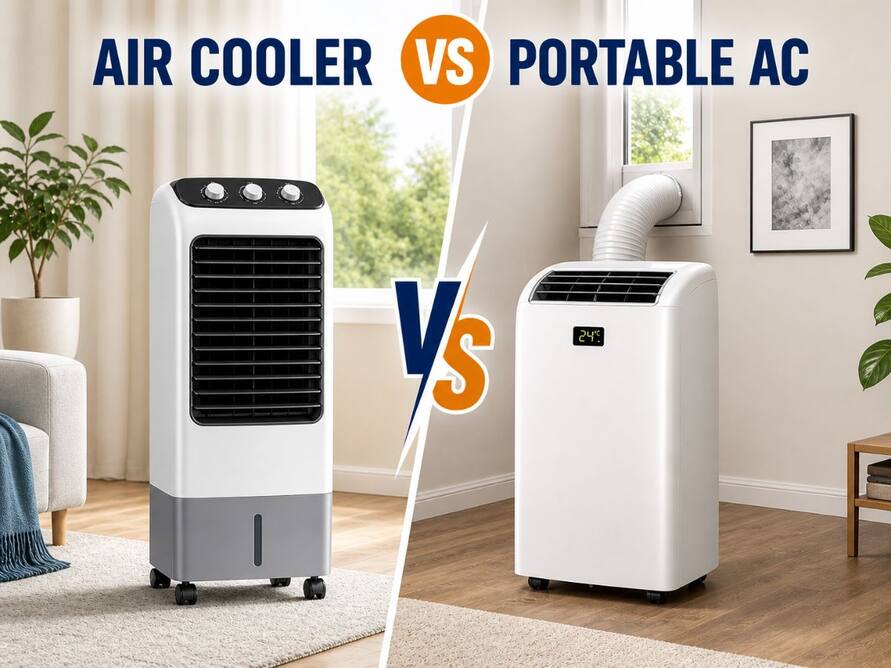 Air Cooler vs Portable AC: Which one should you buy this summer?