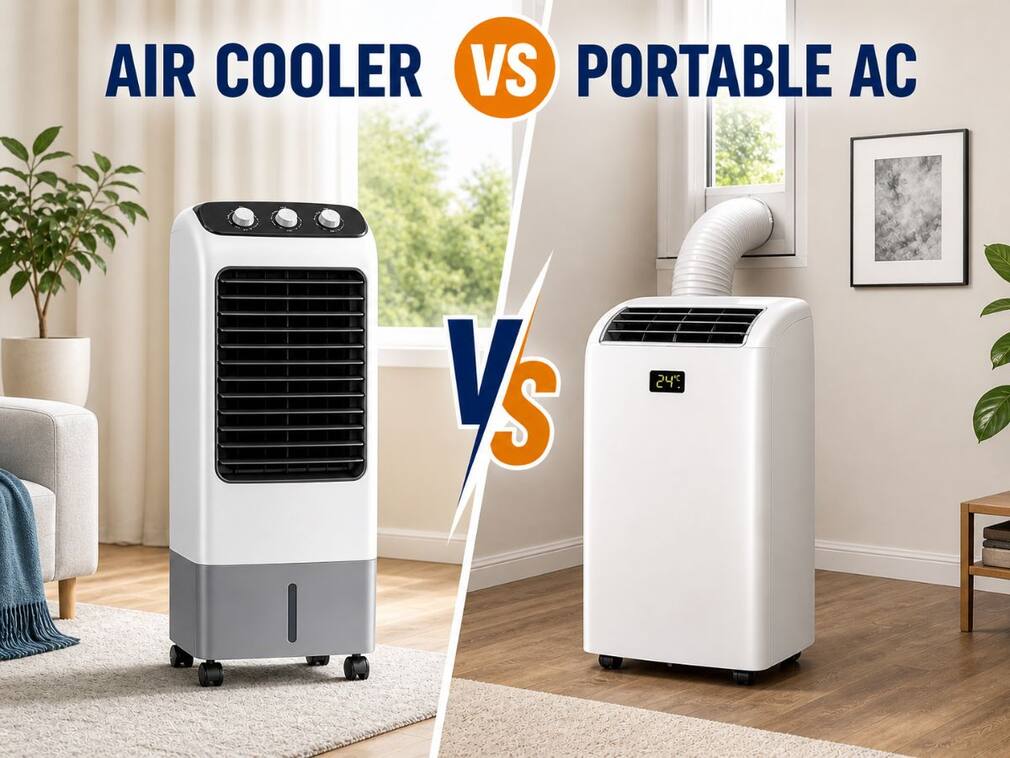 Air Cooler vs Portable AC: Which one should you buy this summer?