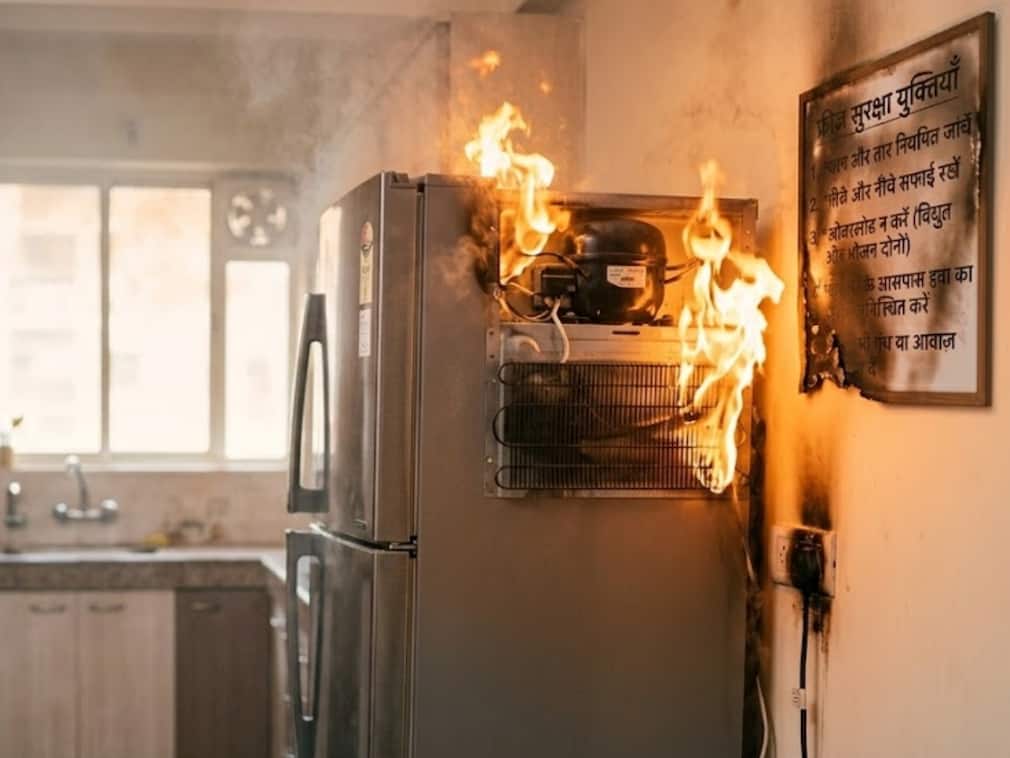 AC ही नहीं Fridge में भी लग सकती है आग, खुद की सुरक्षा के लिए अपनाएं ये सेफ्टी Tips