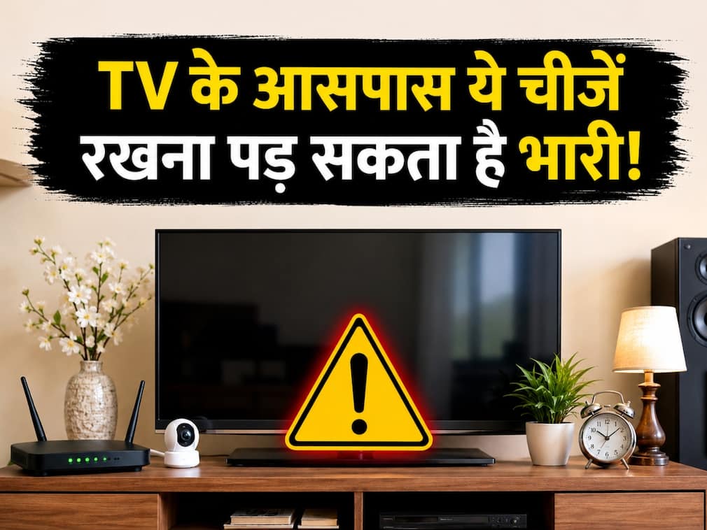 TV के पास ये चीजें रखना पड़ सकता है भारी, वरना होगा बहुत नुकसान