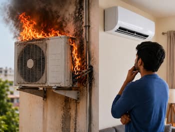 Split AC इस्तेमाल करने से पहले जान लें अहम बातें, नहीं तो बढ़ जाएगा Outdoor Unit में आग लगने का खतरा