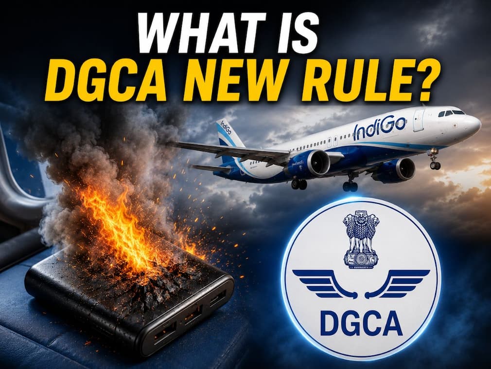 IndiGo Chandigarh power bank incident: The new DGCA flight rules every passenger must know
