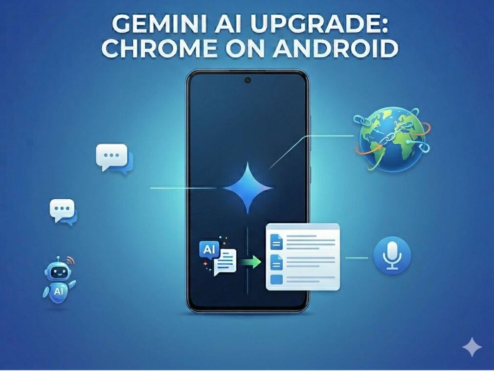 Chrome on Android gets Gemini AI upgrade with auto browse and smart assistant features