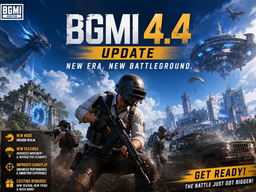 BGMI 4.4 update rolling out on May 20: Full release timings for Android, iPhone and APK users