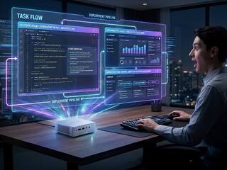 ASUS Ascent QN10 mini PC debuts with Snapdragon X2 Elite and on-device AI capabilities