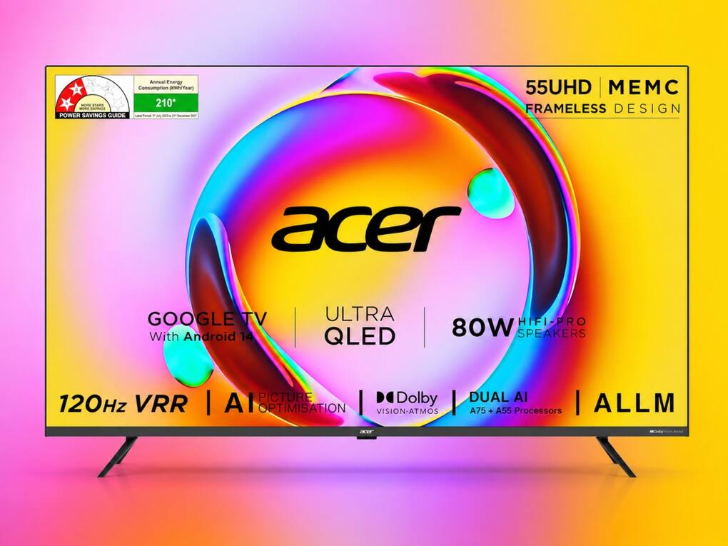 Acer Super Series 4K Ultra HD Smart QLED Google TV