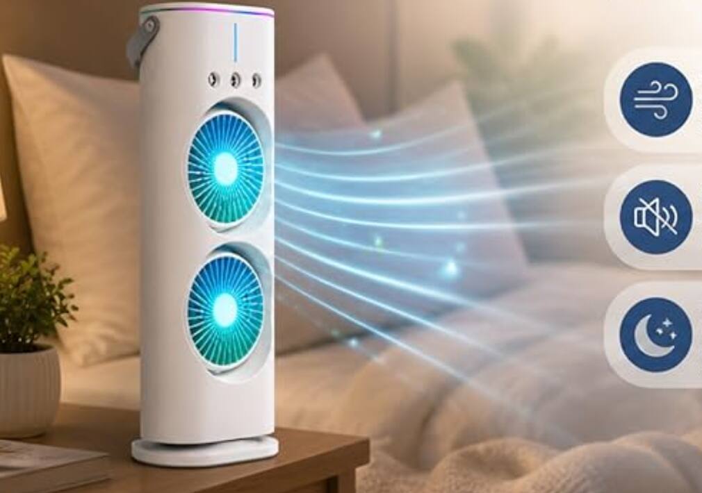 Mini Air Cooler with Mist: सिर्फ ठंडी हवा ही नहीं बल्कि पानी की बौछार देते हैं ये कूलर, कीमत 849 रुपये से शुरू
