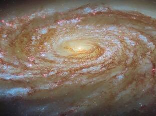 NASA's Hubble captures Galaxy M88 with a black hole 100 million times the Sun's mass