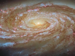 NASA's Hubble captures Galaxy M88 with a black hole 100 million times the Sun's mass