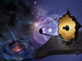NASA के James Webb Space Telescope ने खोजा 10 अरब प्रकाश वर्ष दूर छिपा Black Hole, वैज्ञानिक भी हैरान!