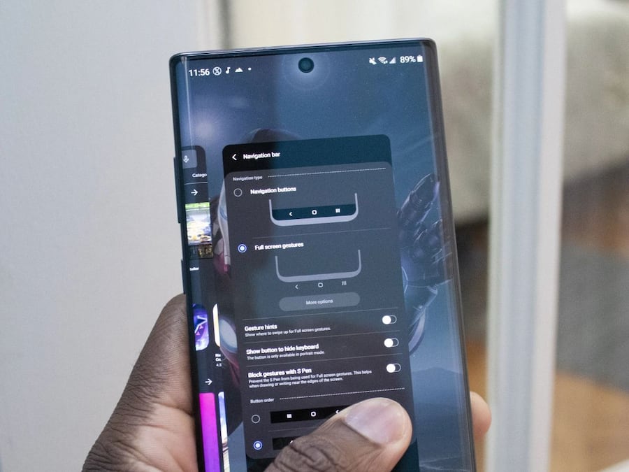 Quick App Switch Gesture