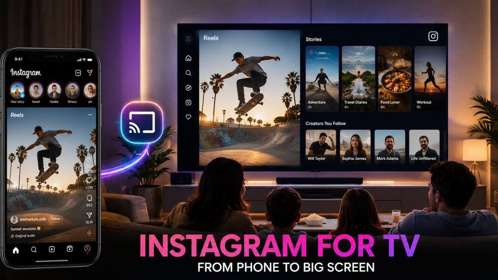 Instagram की बड़ी तैयारी, जल्द TV पर देखने को मिलेंगी Reels और Stories