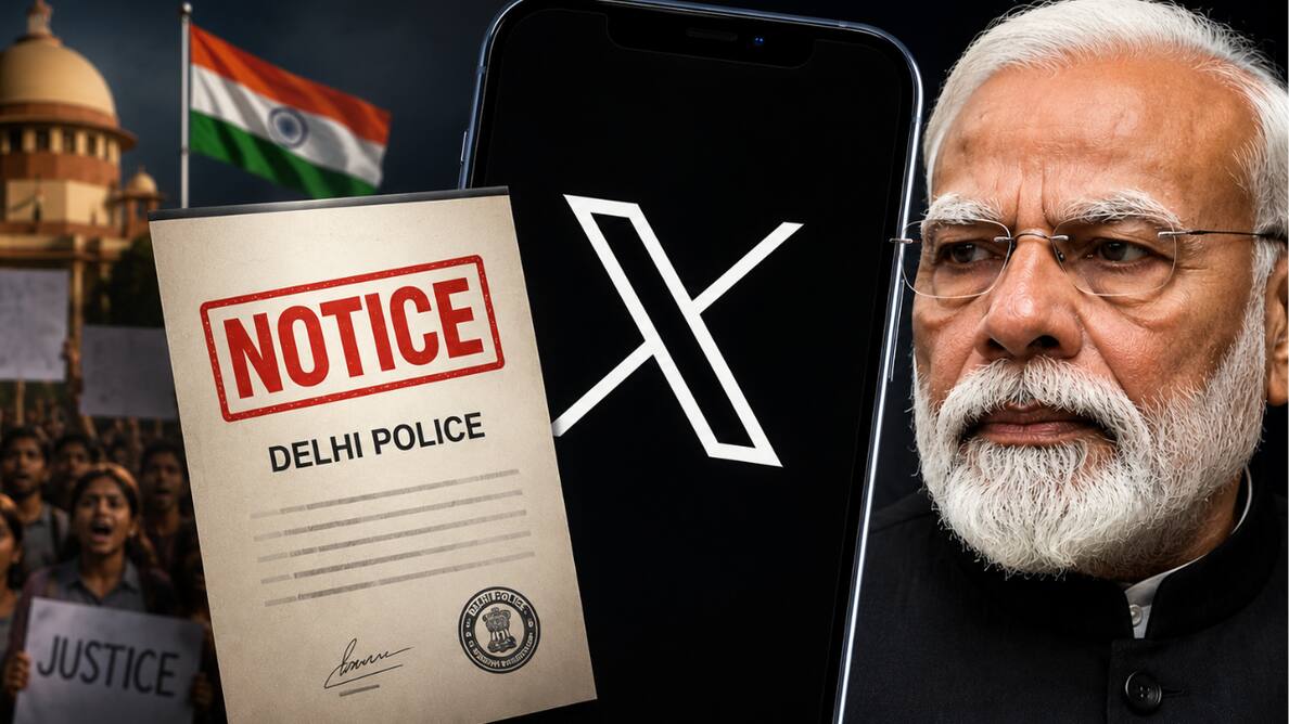X receives Delhi Police notices over alleged abusive posts against PM Modi during student protests