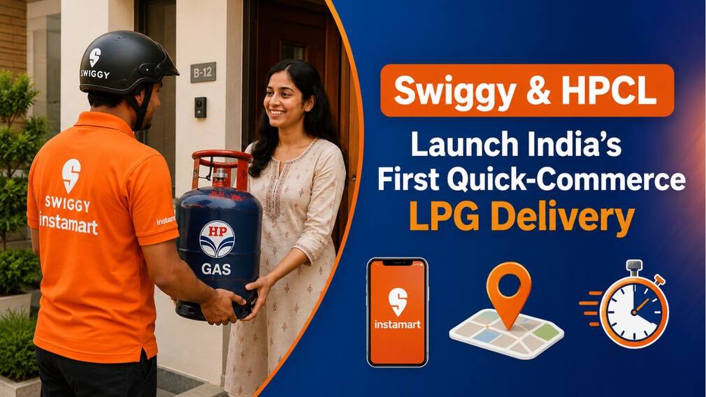 Swiggy Instamart partners with HPCL to deliver LPG cylinders at customers' doorsteps