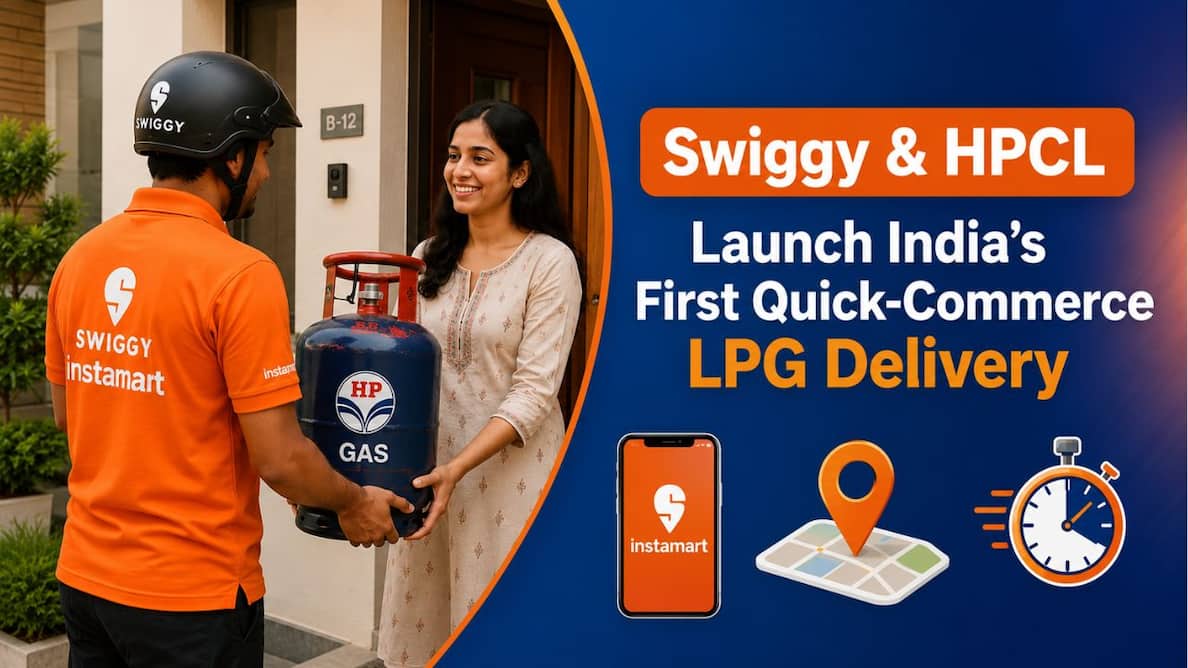 Swiggy Instamart partners with HPCL to deliver LPG cylinders at customers' doorsteps