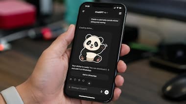 ChatGPT could soon create WhatsApp stickers