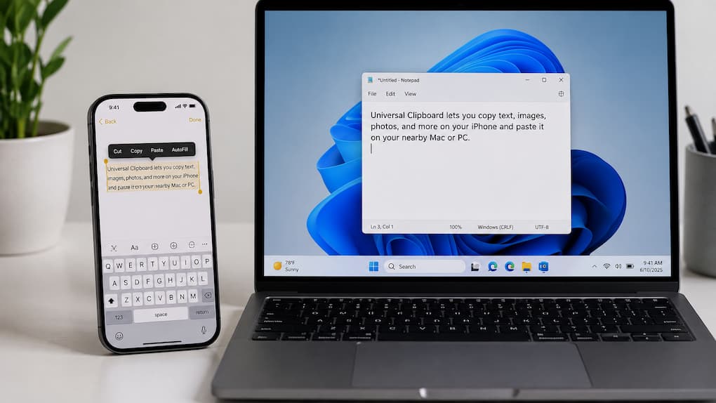 iPhone and Windows